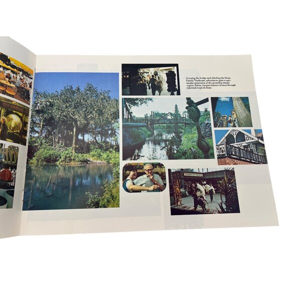 1972 Walt Disney World Souvenir Book Vintage Magic Kingdom Polynesian Village - Picture 6 of 10